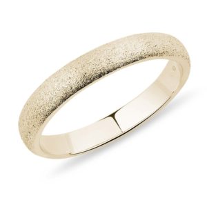 Zlatý prsten pro muže KLENOTA