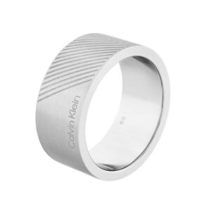 Calvin Klein Stylový ocelový prsten pro muže Architectural 35000436 64 mm