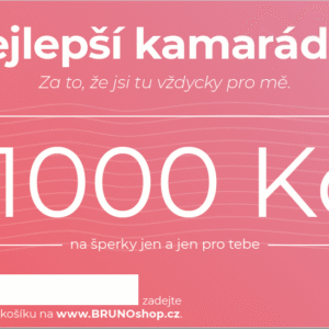 Elektronický poukaz PRO KAMARÁDKU 1 000 Kč