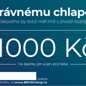 Elektronický poukaz PRO SPRÁVNÉHO CHLAPA 1 000 Kč