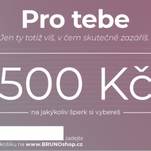 Elektronický poukaz PRO TEBE 500 Kč