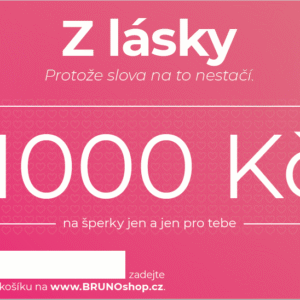 Elektronický poukaz Z LÁSKY 1 000 Kč