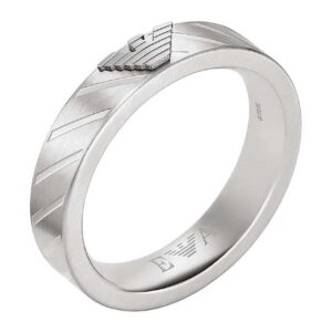 Emporio Armani Módní ocelový prsten pro muže EGS2924040 64 mm