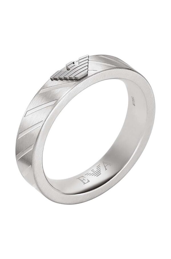 Emporio Armani Módní ocelový prsten pro muže EGS2924040 64 mm