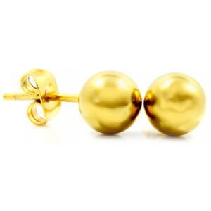 S0602 Náušnice KULIČKA GOLD 0