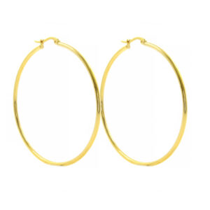 S2689 Náušnice Kruhy GOLD 5