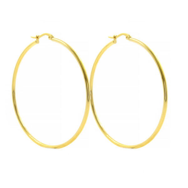 S2689 Náušnice Kruhy GOLD 5