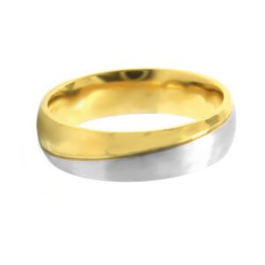 S2883 Pánský prsten DUO GOLD Velikost: 8 (EU: 56