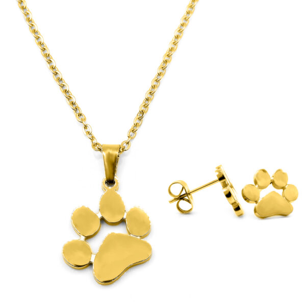 S2951 Souprava TLAPKY GOLD