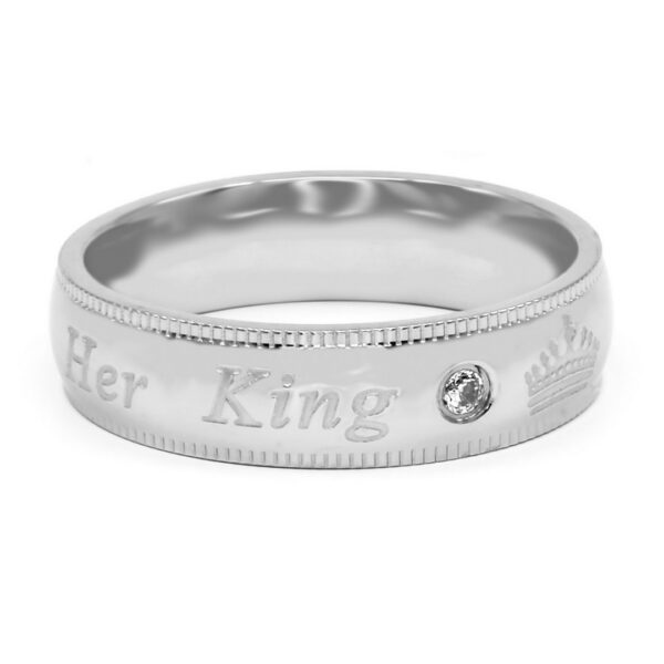 S3223 Pánský snubní prsten KING Velikost: 10 (EU: 61