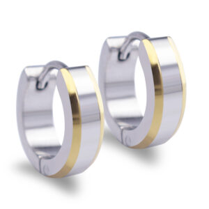 S3681 Náušnice KROUŽKY GOLD 1