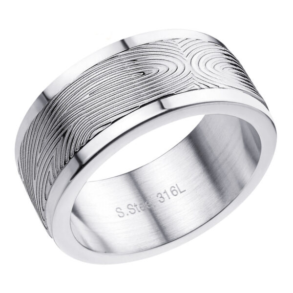 S4058 Prsten s otiskem Velikost: 12 (EU: 66