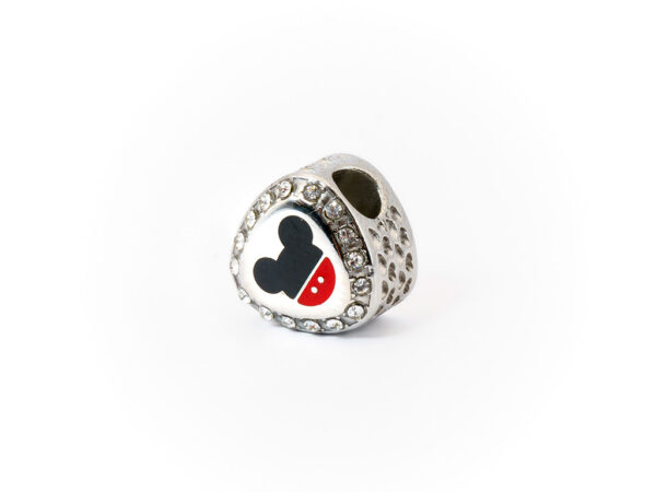S4318 Přívěsek HLAVA MICKEY s kamínky BAREVNÝ