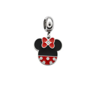 S4326 Visací přívěsek ČEPICE MINNIE s kamínkem BAREVNÝ