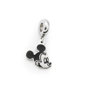 S4328 Visací přívěsek HLAVA MICKEY ČERNÝ