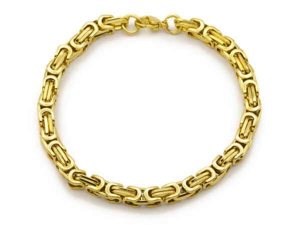 S4493 Náramek BYZANTSKÝ VZOR GOLD