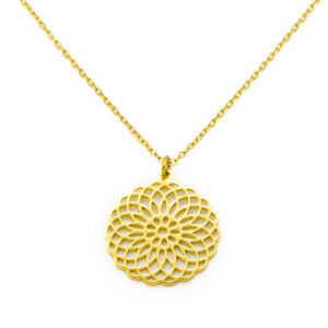 S4501 Náhrdelník MANDALA GOLD