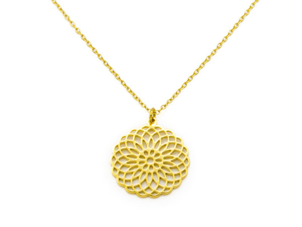 S4501 Náhrdelník MANDALA GOLD