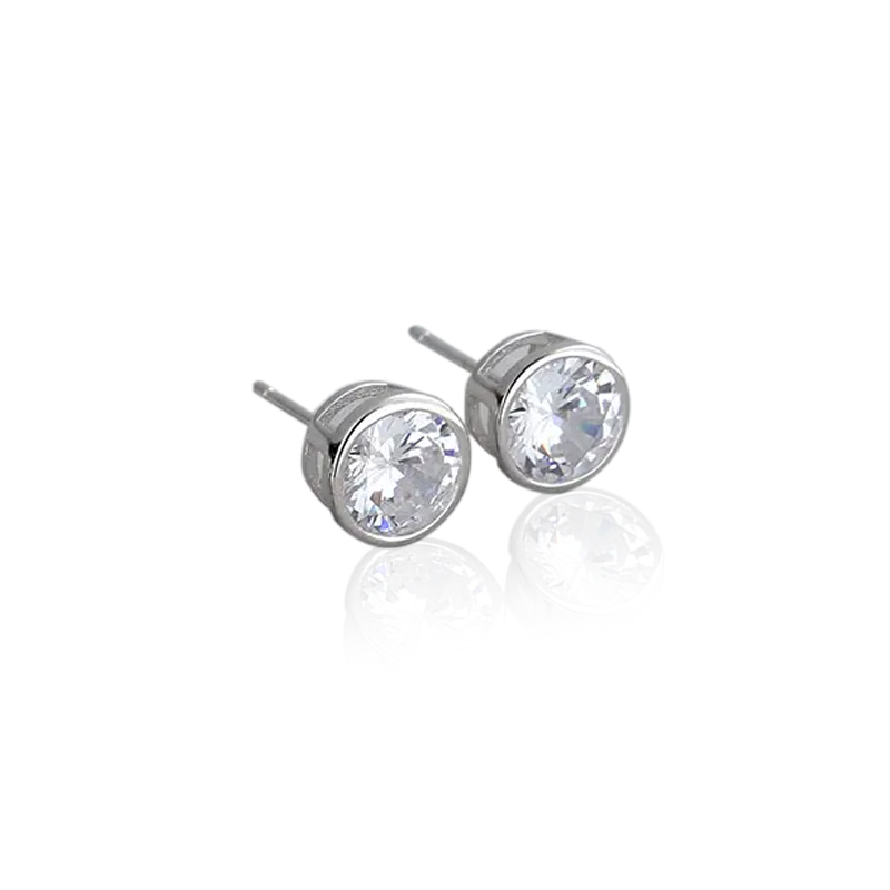 10516 Stříbrné náušnice REGI 3 mm