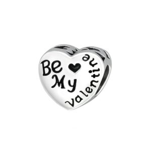 11921 MAY STORY stříbrný korálek BE MY VALENTINE